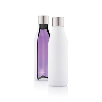 Botella publicitaria de acero inoxidable al vacío con esterilizador UV-C